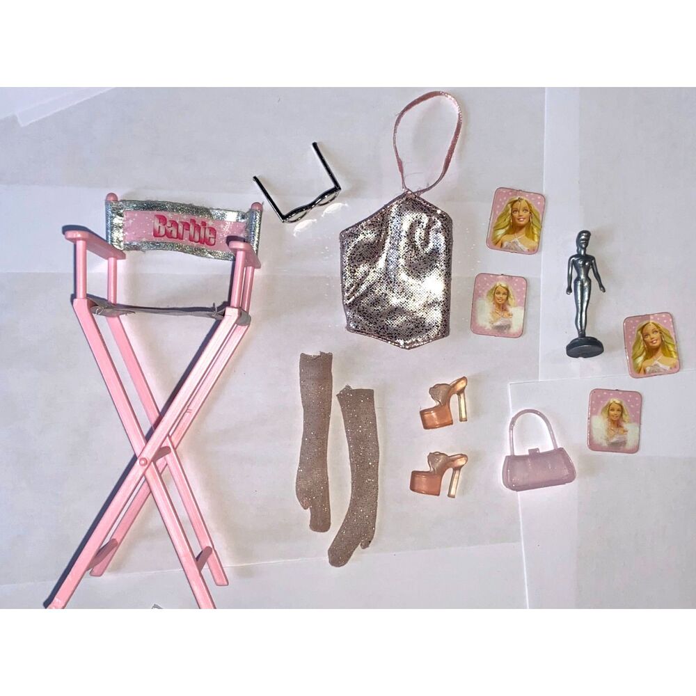 2003 Mattel Movie Star Barbie Accessories